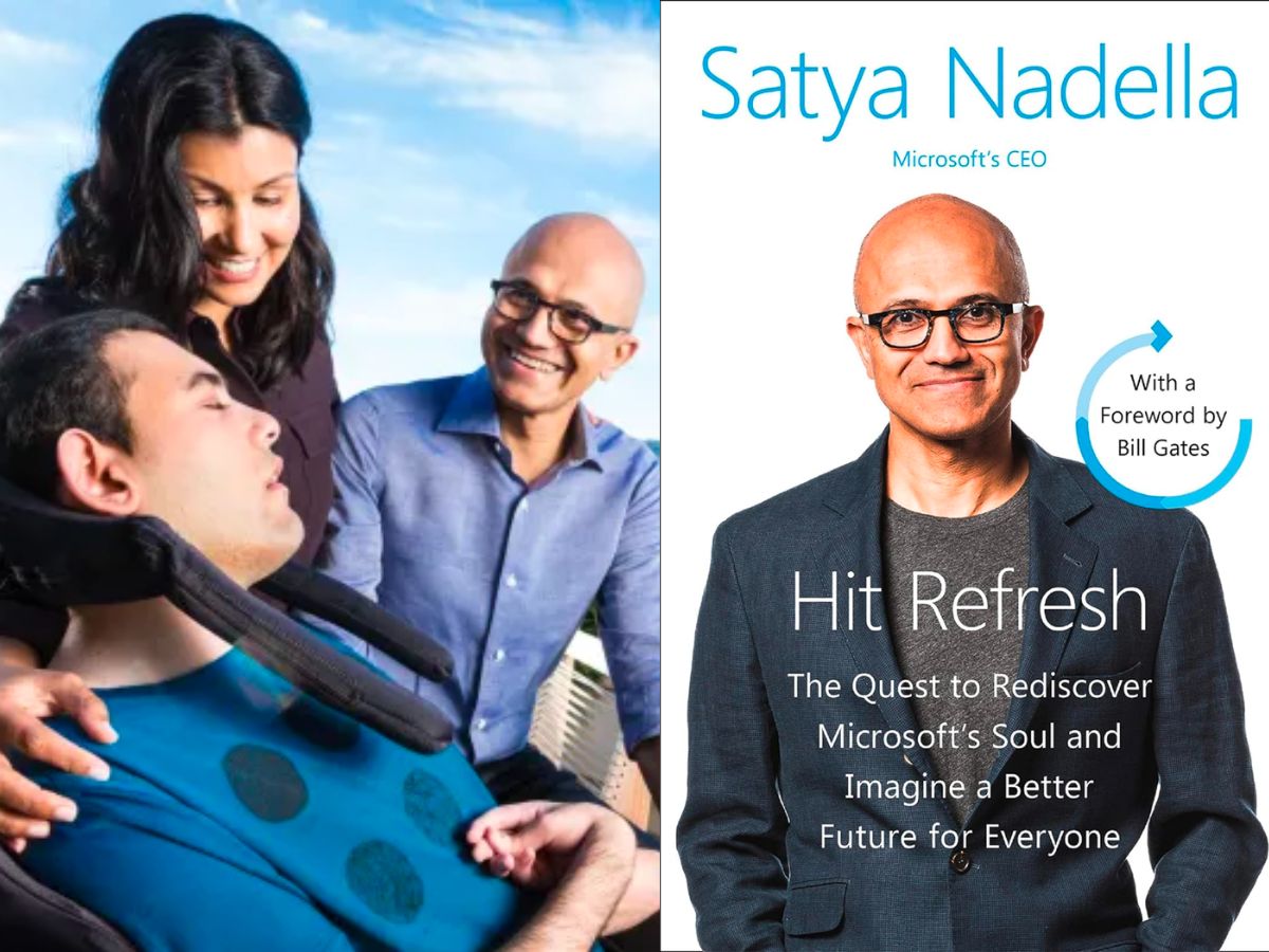 Hit Refresh: The Quest to Rediscover Microsoft's Soul and Imagine a Better Future for Everyone by Satya Nadella.