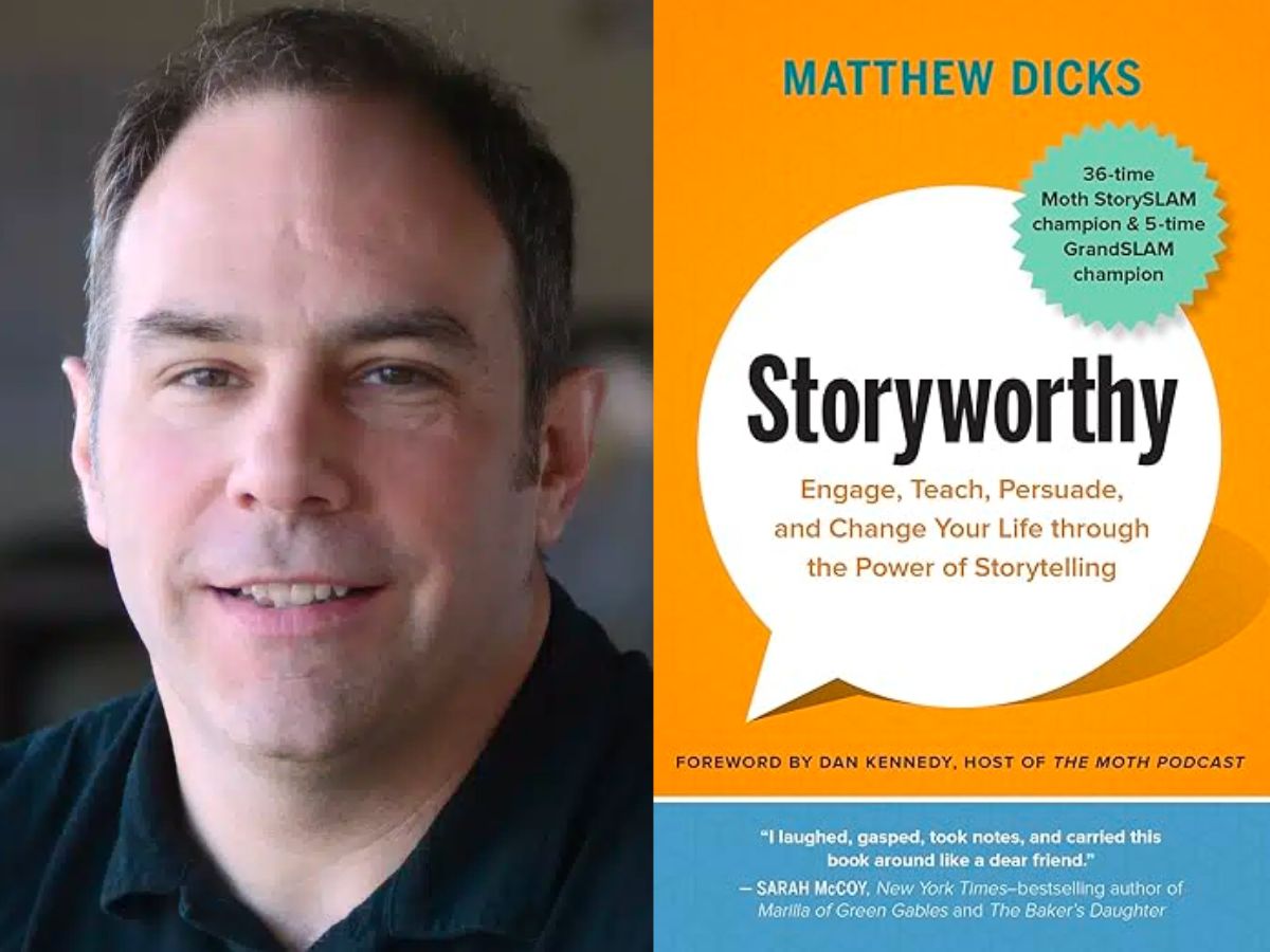 Storyworthy by Matthew Dicks. 1 Hour Guide by Anil Nathoo.