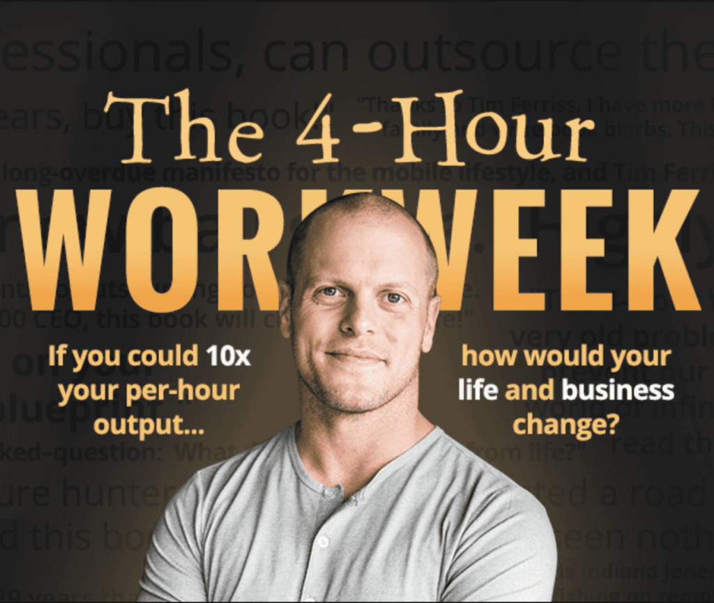 4-Hour Workweek : Journey to Freedom with Tim Ferriss. A summary by Anil Nathoo.