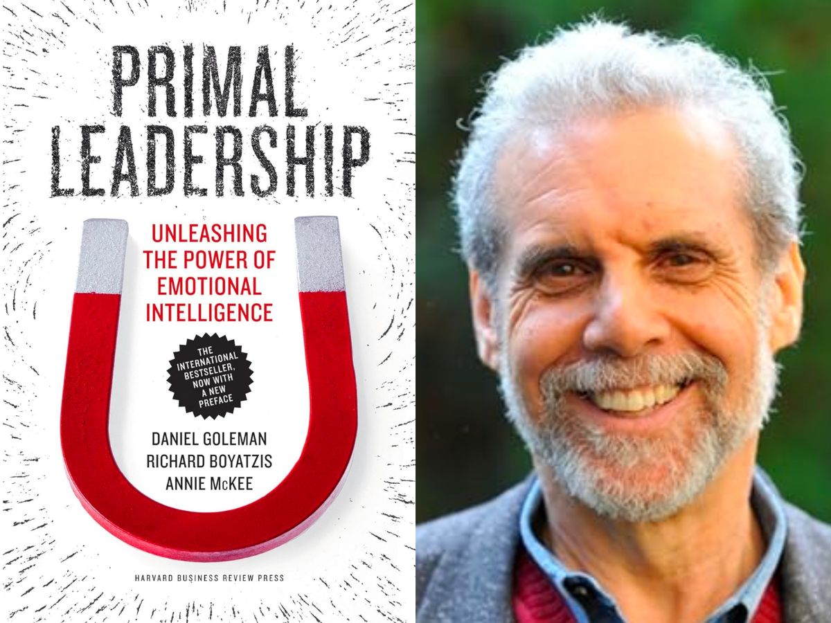 Primal Leadership by Daniel Goleman, Richard Boyatzis, and Annie McKee.