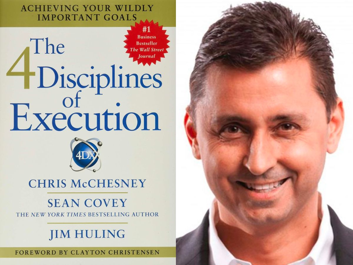 The 4 Disciplines of Execution: Achieving Your Wildly Important Goals by Chris McChesney, Sean Covey and Jim Huling.