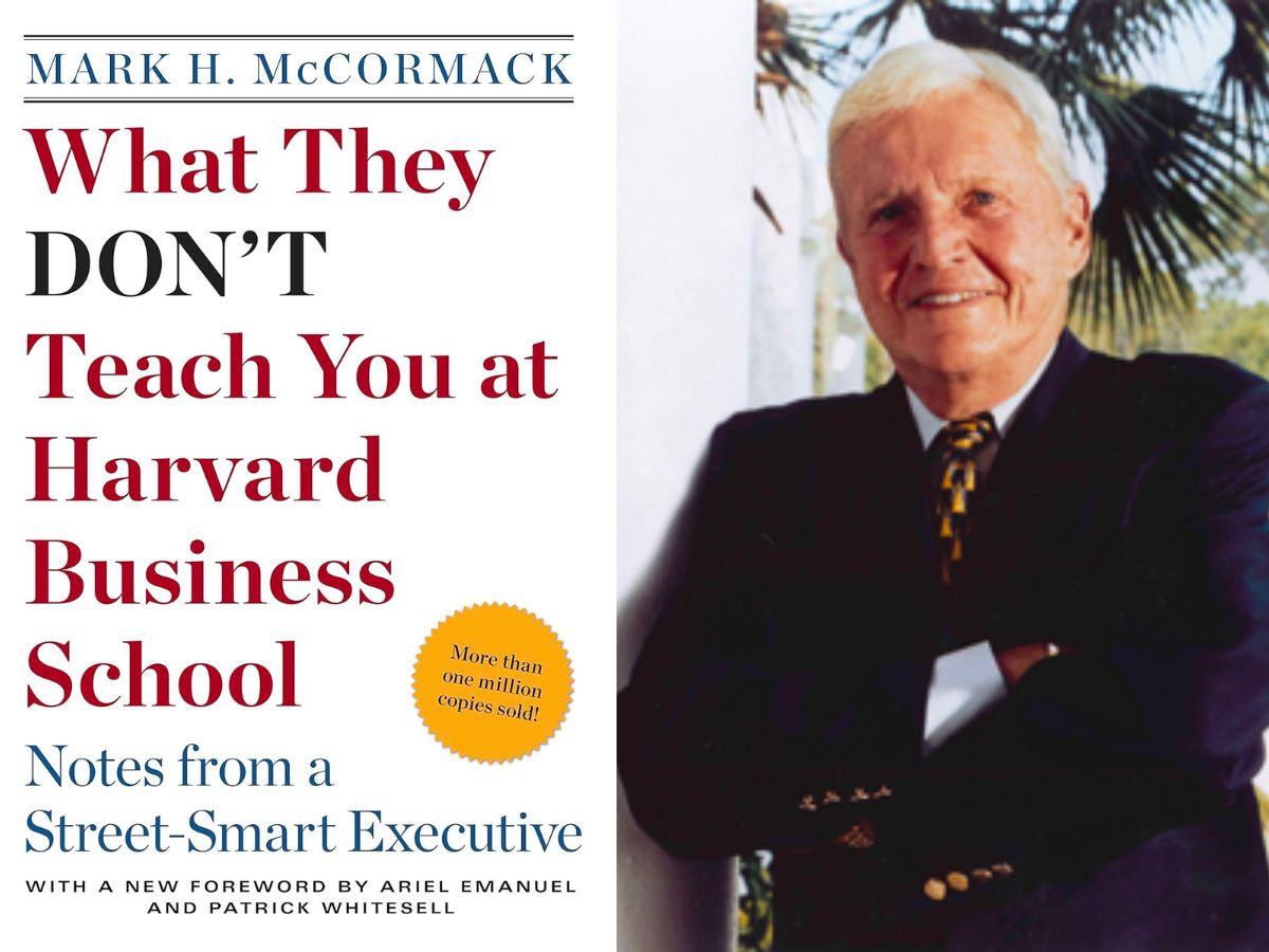 What They Don't Teach You at Harvard Business School: Notes from a Street-smart Executive by Mark H. McCormack
